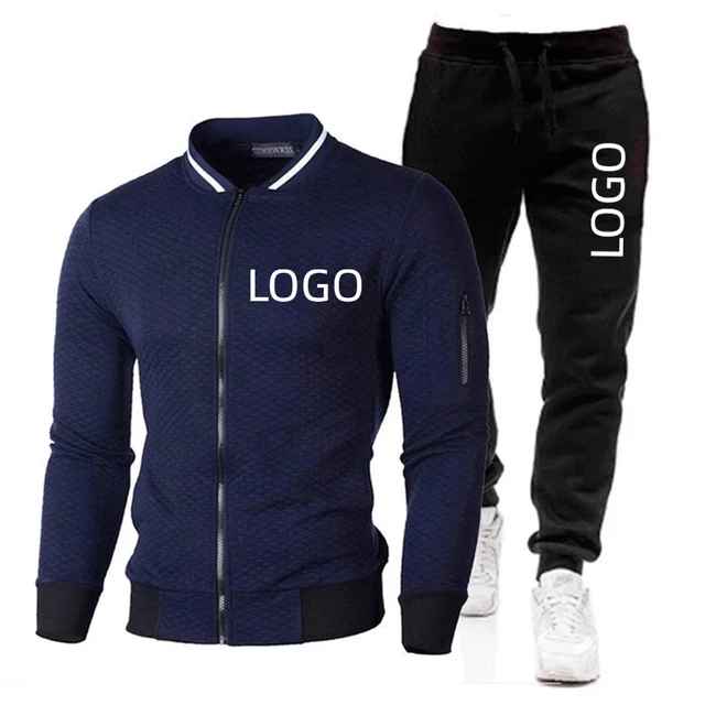 Custom logo printed tracksuit